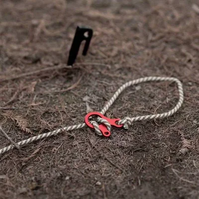 Khóa dây cắm trại Fast Knot Rope Buckles - Điều chỉnh dây lều cực nhanh