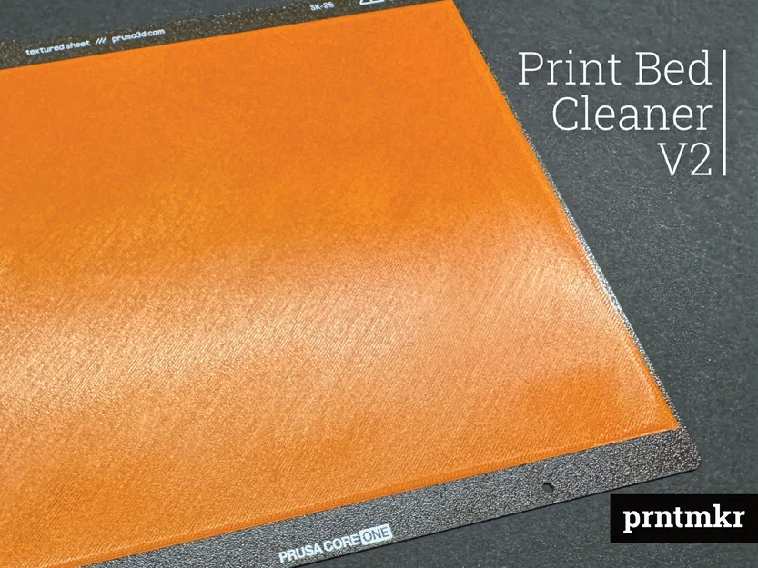 Print Bed Cleaner V2 – Dụng cụ vệ sinh bàn in cho Prusa, Bambu, Creality… - Image 1