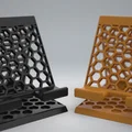 Phone Stand 3000 - Giá đỡ điện thoại hoạ tiết honeycomb hiện đại - Thumbnail 2