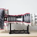 Chân đế trưng bày Jet Engine (High bypass turbofan) - Thumbnail 4