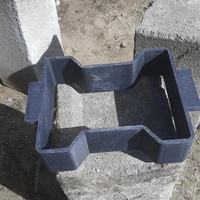 Khuôn in 3D đúc gạch bê tông tự chèn Moule pavé
