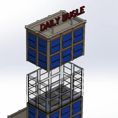 Marvel Crisis Protocol - Kho Miniature & Terrain Tòa Daily Bugle