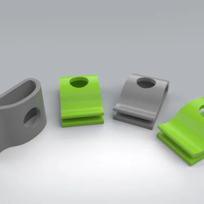 Kẹp Cáp/Dây (Dễ In) – Cable / Wire Clip (Easy To Print)
