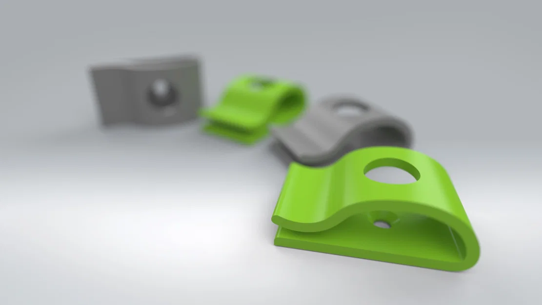 Kẹp Cáp/Dây (Dễ In) – Cable / Wire Clip (Easy To Print) - Image 2