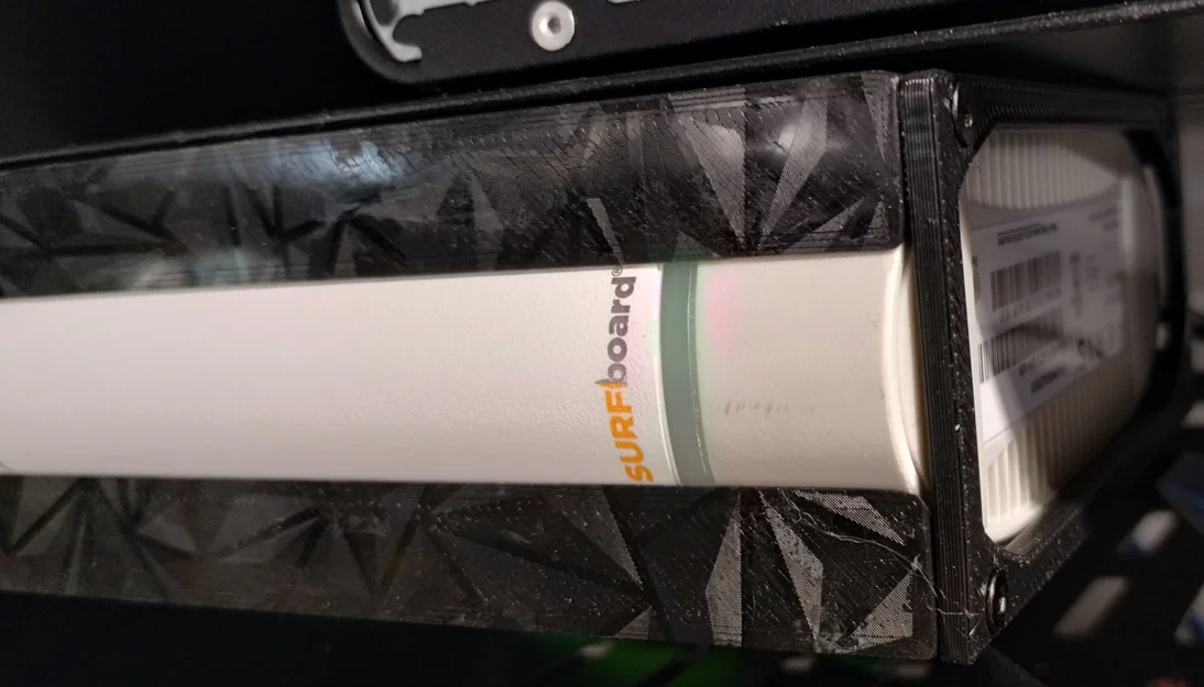 Ngàm gắn rack cho Arris Surfboard S33 (Arris Surfboard S33 rack mount bracket) - Image 3