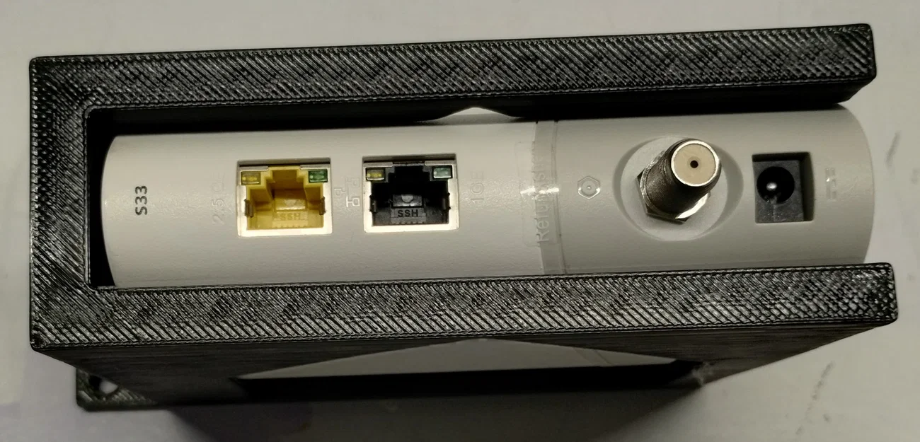 Ngàm gắn rack cho Arris Surfboard S33 (Arris Surfboard S33 rack mount bracket) - Image 4