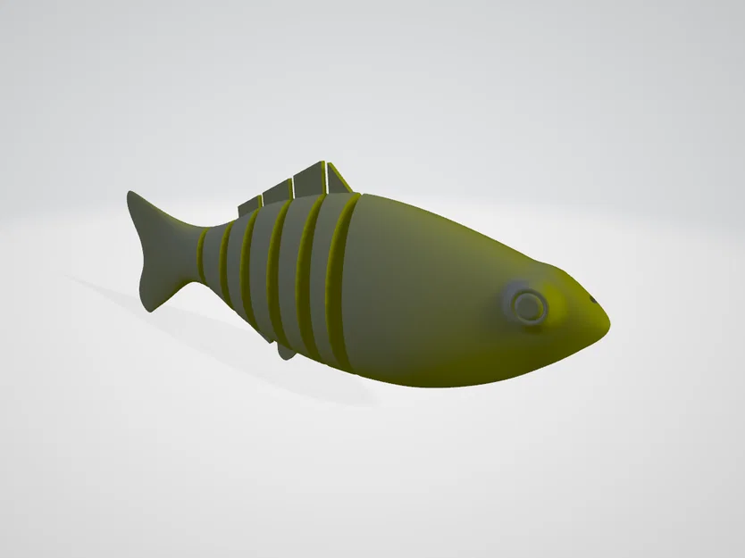 Mô hình mồi giả câu cá đa khớp SWIM BAIT (In 3D bằng nhựa dẻo TPU) - Image 3