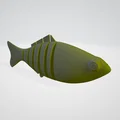 Mô hình mồi giả câu cá đa khớp SWIM BAIT (In 3D bằng nhựa dẻo TPU) - Thumbnail 3