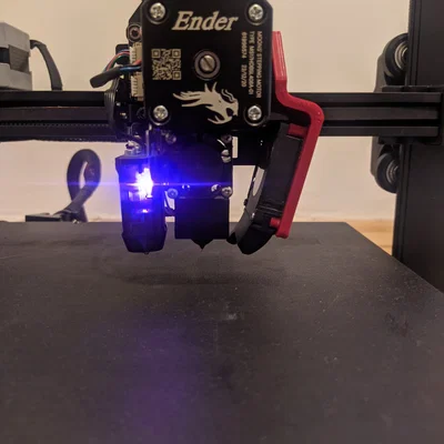 Ender 3 V3 SE - Ốp quạt nhẹ (Fan Shroud) bản thấp hơn