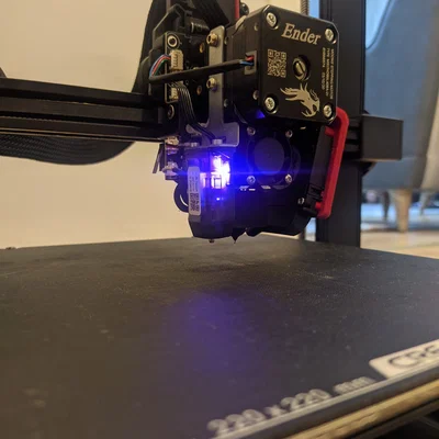 Ender 3 V3 SE - Ốp quạt nhẹ (Fan Shroud) bản thấp hơn