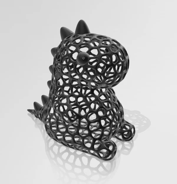 Mô hình khủng long Voronoisaurus Rex độc đáo để bàn - Image 2