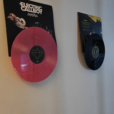 Kệ treo đĩa than Vinyl 3D đẹp mắt, trang trí tường độc đáo