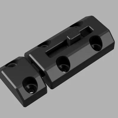 Chốt Trượt Đơn Giản (Simple Sliding Bolt Latch)