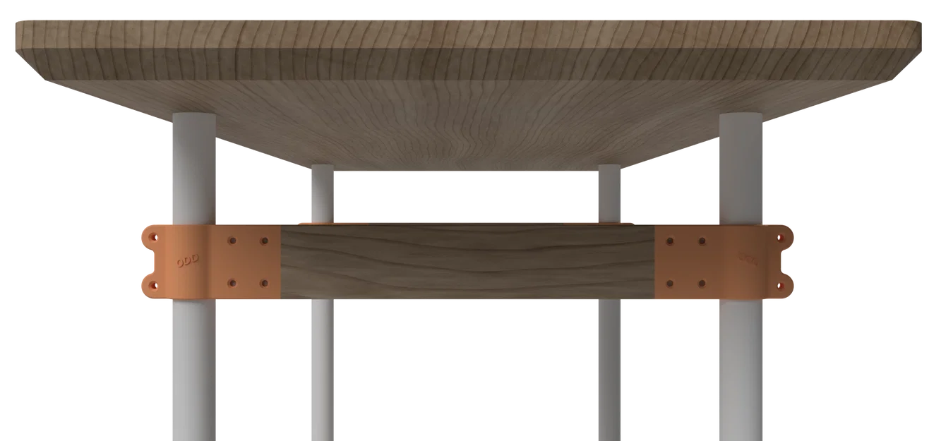Giằng chân cho IKEA ADILS (hoặc mọi chân bàn 40mm) - Image 4