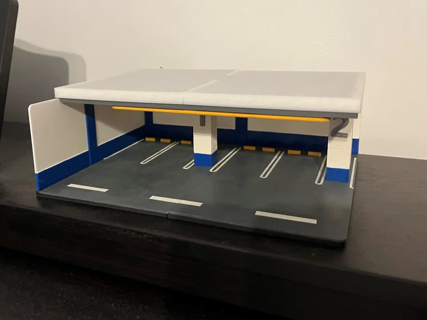 Mô hình bãi đỗ xe ngầm 1/64 - Phụ kiện trưng bày xe mô hình cực chất - Image 4