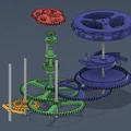 Cụm Bánh Răng Truyền Động Đồng Hồ (Clock Gear Train Assembly) - Thumbnail 1