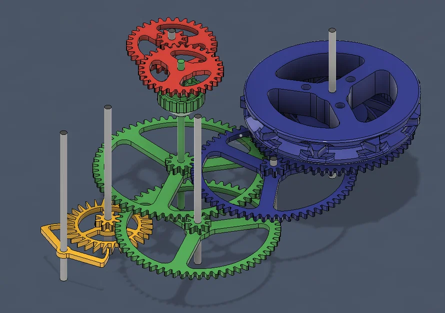 Cụm Bánh Răng Truyền Động Đồng Hồ (Clock Gear Train Assembly) - Image 4