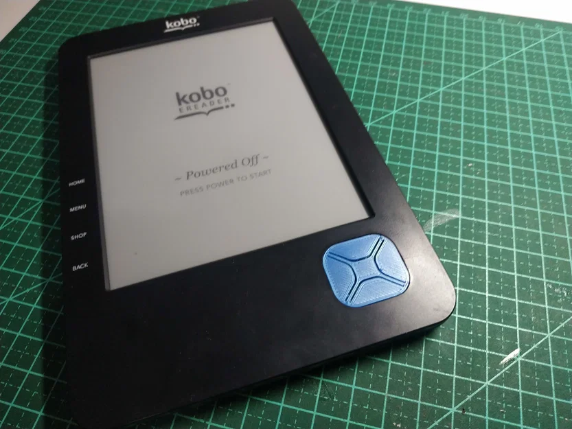 Nút điều hướng thay thế cho máy đọc sách Kobo N647 (3D Printed) - Image 1