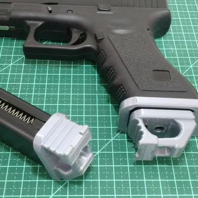 Speedplate in 3D cho băng đạn Glock Airsoft (Green Gas)