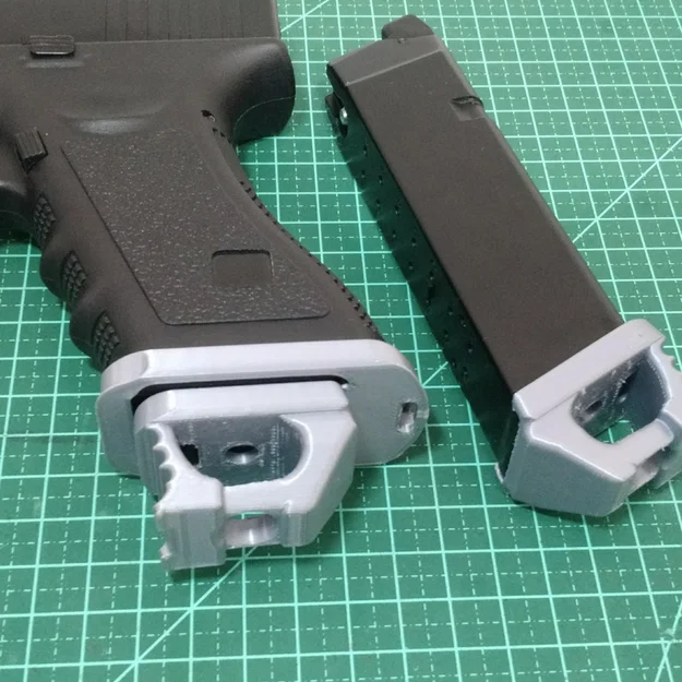 Speedplate in 3D cho băng đạn Glock Airsoft (Green Gas) - Image 2