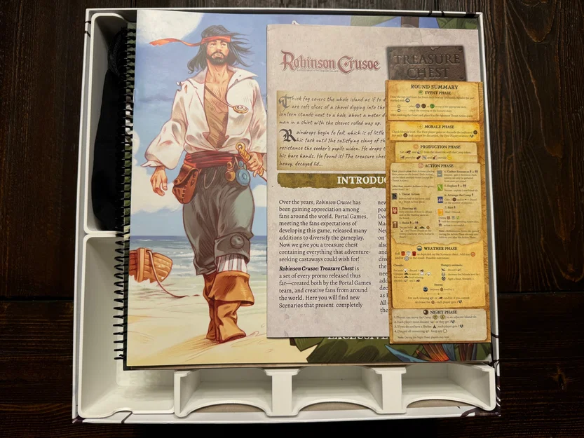 Insert/Organizer Robinson Crusoe Gamefound Collector’s Edition - Image 4