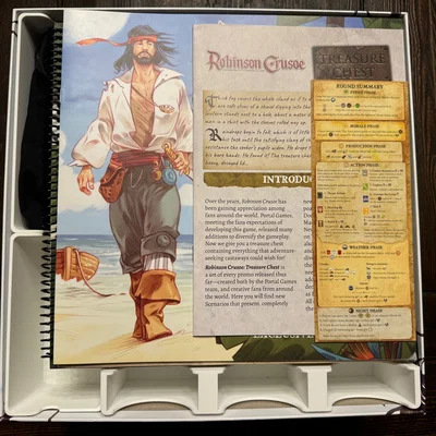 Insert/Organizer Robinson Crusoe Gamefound Collector’s Edition