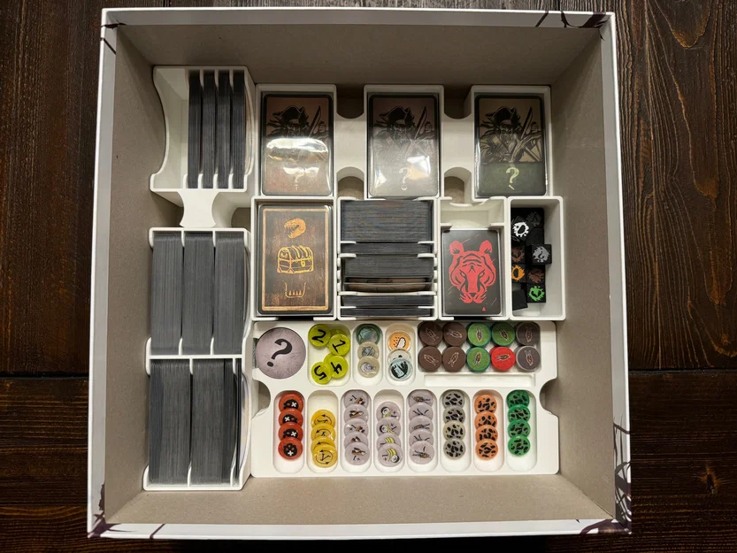 Insert/Organizer Robinson Crusoe Gamefound Collector’s Edition - Image 11