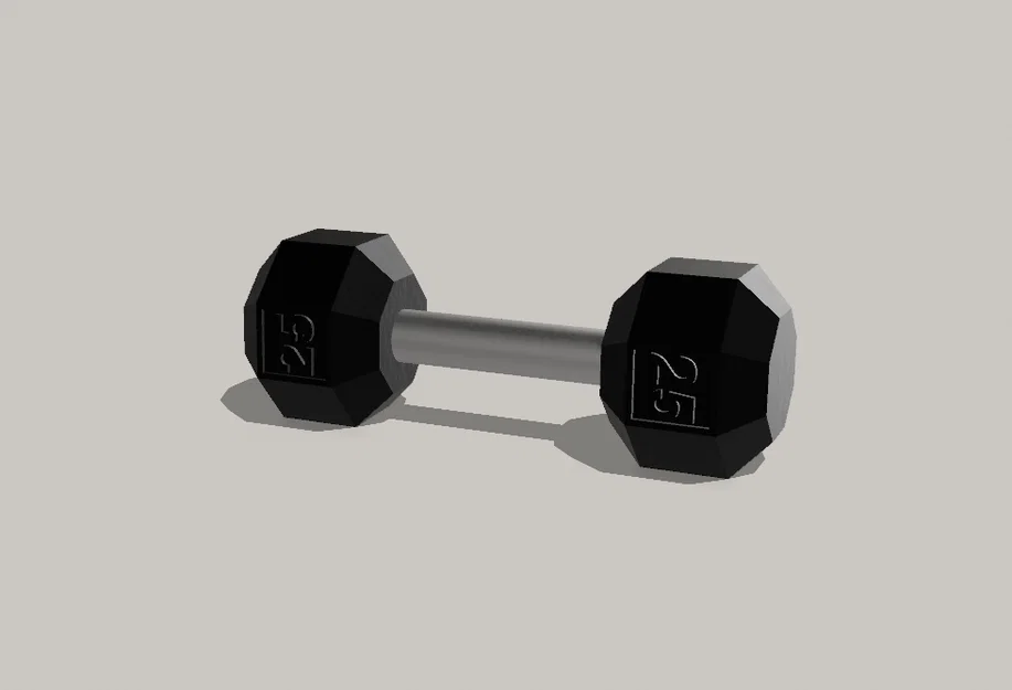 Mô hình tạ tay (Dumbbell) - Phụ kiện trang trí bàn làm việc siêu chất - Image 1