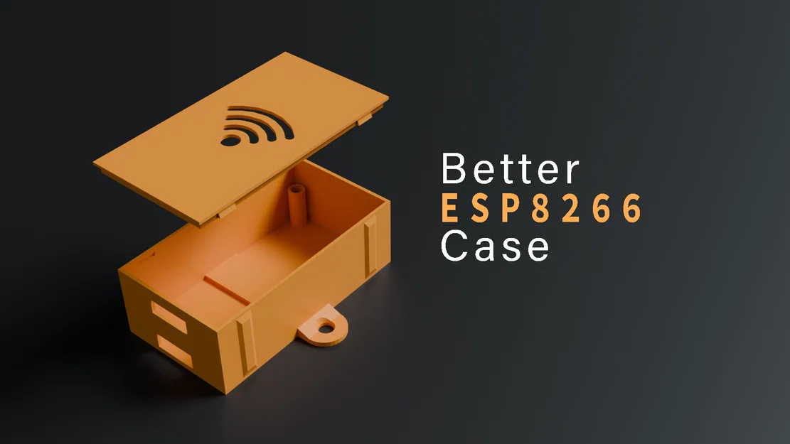Case ESP8266 tốt hơn (Better ESP8266 Case) - Image 1