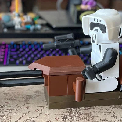 Speeder Bike cho BigBricks Scout Trooper