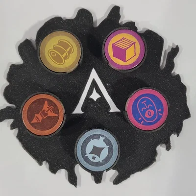 Khay đựng token tài nguyên Arcs (Arcs Resource Token Storage Tray v1.1)