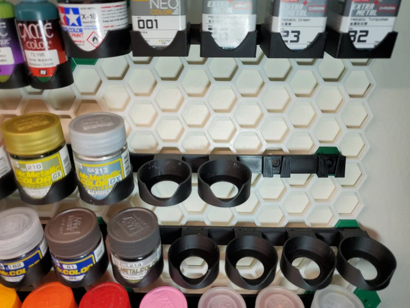 HSW Modular Paint Rack – Giá/Khay Đựng Sơn Modular Cho Honeycomb Storage Wall - Image 2