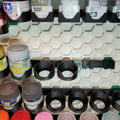 HSW Modular Paint Rack – Giá/Khay Đựng Sơn Modular Cho Honeycomb Storage Wall