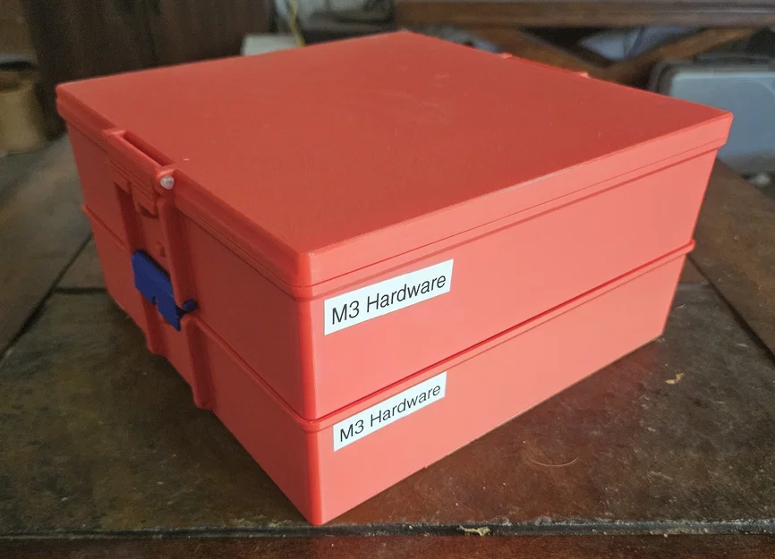 Hộp Lưu Trữ Xếp Chồng Gridfinity 5x5 Có Nắp - Image 3