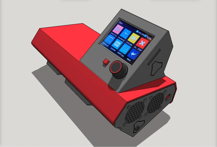 LowRider 3 CNC: vỏ hộp điều khiển cho Raspberry Pi 4b, SKR Pro 1.2, TFT35 E3 (v1.3.3) - Image 1