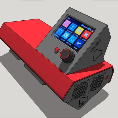LowRider 3 CNC: vỏ hộp điều khiển cho Raspberry Pi 4b, SKR Pro 1.2, TFT35 E3 (v1.3.3)