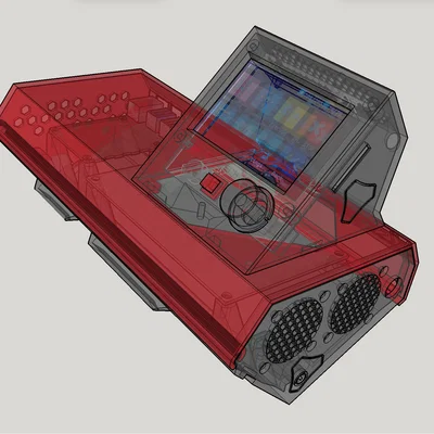 LowRider 3 CNC: vỏ hộp điều khiển cho Raspberry Pi 4b, SKR Pro 1.2, TFT35 E3 (v1.3.3)