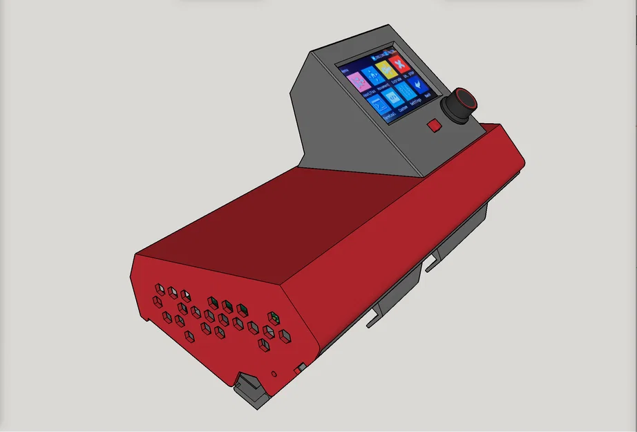 LowRider 3 CNC: vỏ hộp điều khiển cho Raspberry Pi 4b, SKR Pro 1.2, TFT35 E3 (v1.3.3) - Image 4