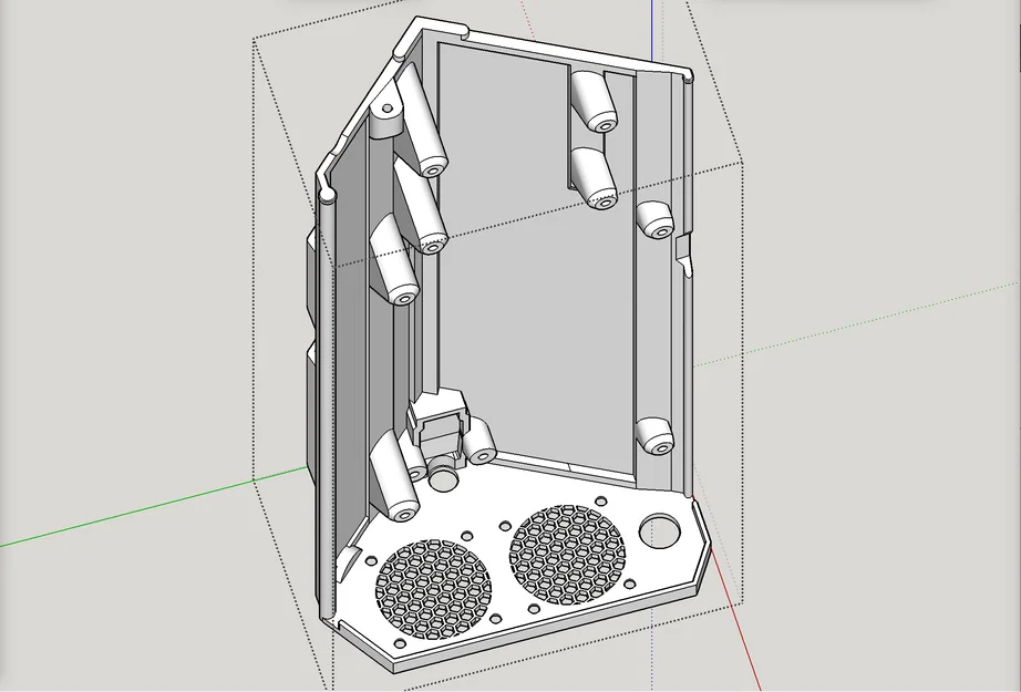 LowRider 3 CNC: vỏ hộp điều khiển cho Raspberry Pi 4b, SKR Pro 1.2, TFT35 E3 (v1.3.3) - Image 8