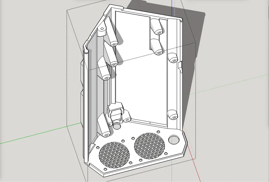 LowRider 3 CNC: vỏ hộp điều khiển cho Raspberry Pi 4b, SKR Pro 1.2, TFT35 E3 (v1.3.3) - Image 9