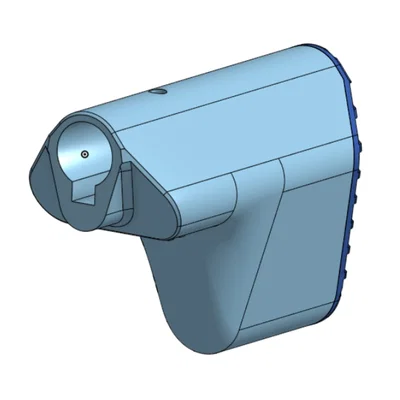 Báng súng Airsoft M4/M16 chứa pin (Battery Stock) in 3D