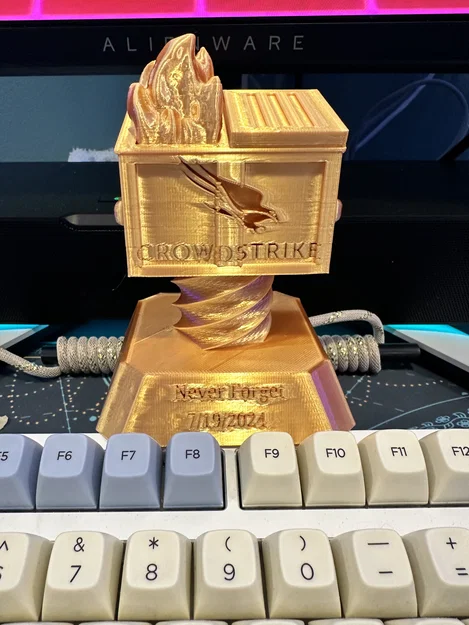 Mô hình kỷ niệm CrowdStrike Memorial độc đáo cho dân IT - Image 2