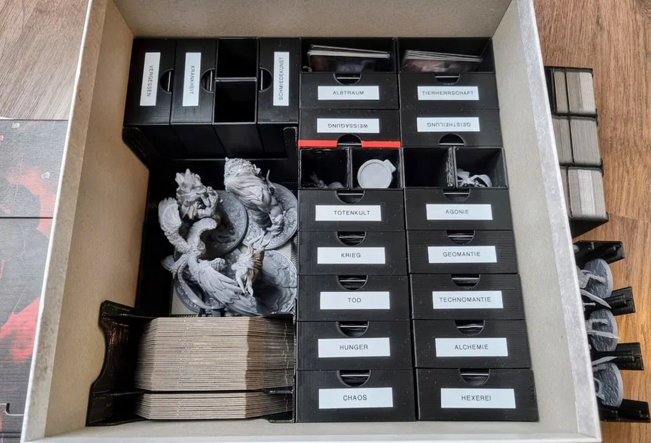 Black Rose Wars Rebirth - Organizer (Khay/Insert cho base + Kickstarter) - Image 36