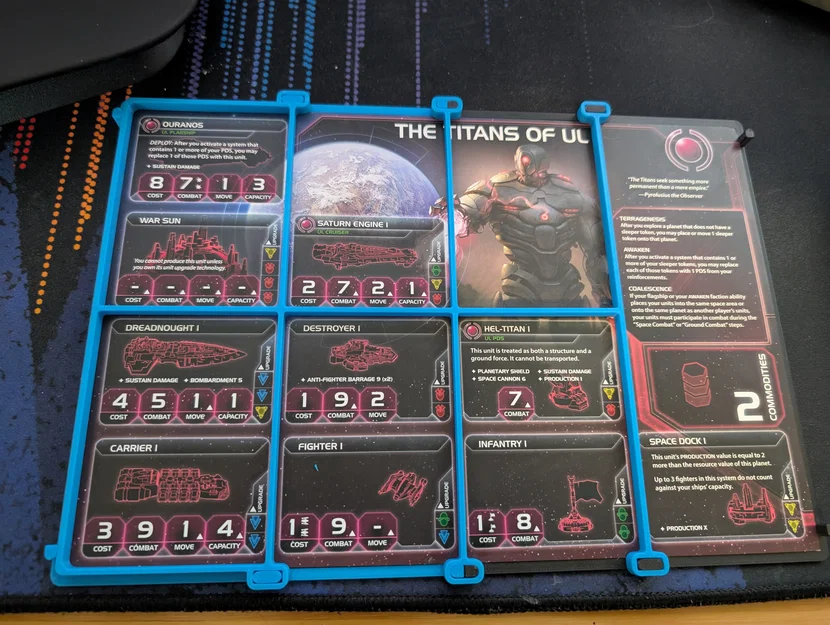 Khung khu vực chơi TI4 - Twilight Imperium - Image 1