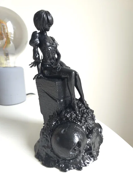 Mô hình Nier Automata 2B Figure (cao ~17cm) để in 3D - Image 2