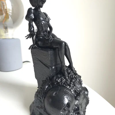 Mô hình Nier Automata 2B Figure (cao ~17cm) để in 3D