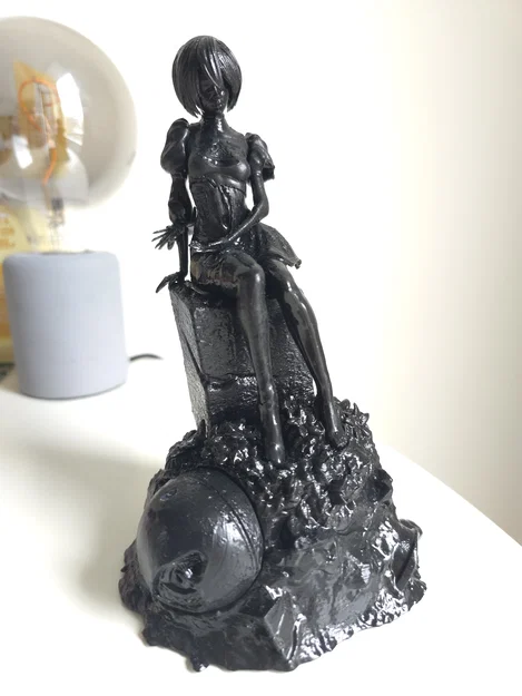 Mô hình Nier Automata 2B Figure (cao ~17cm) để in 3D - Image 4