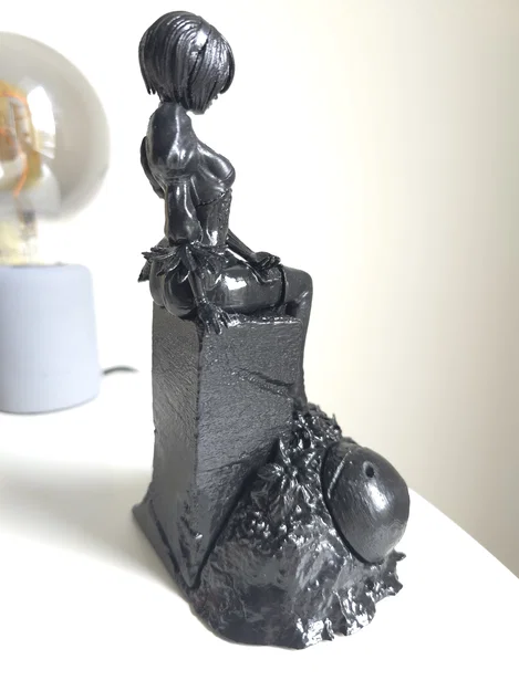 Mô hình Nier Automata 2B Figure (cao ~17cm) để in 3D - Image 5