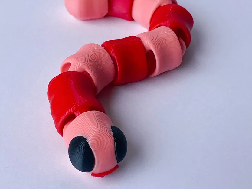 Sâu Articulated (Flexi Worm) – Articulated Worm, Flexi Worm - Image 1