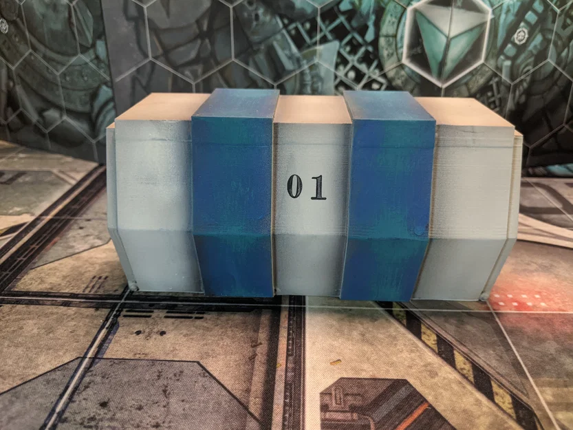 Container vận chuyển địa hình in liền khối, cửa mở được (Print-In-Place) - Image 2